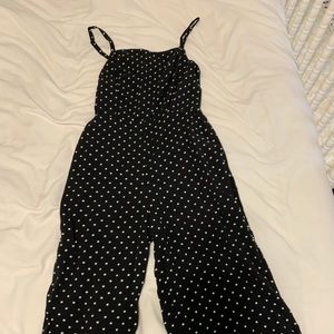 Polka dot jumpsuit
